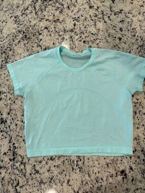 Lululemon Swiftly Tech Short Sleeve Crop